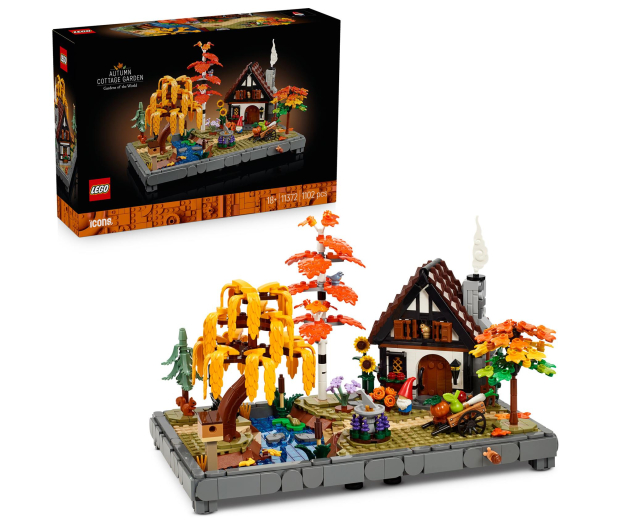 LEGO ICONS 11372 Jesienny ogród z chatką - 1473408 - zdjęcie 2